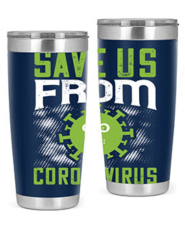 save us from coronavirus Style 25#- corona virus- Cotton Tank