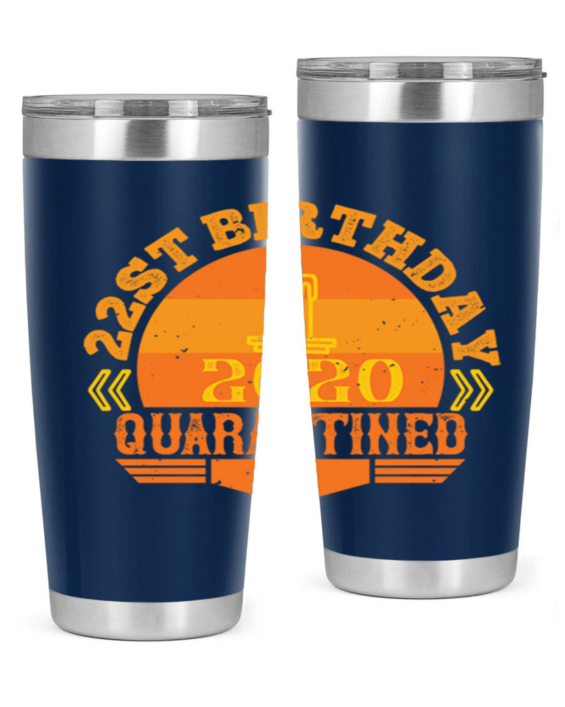st birthday quarantined 274#- fathers day- Tumbler
