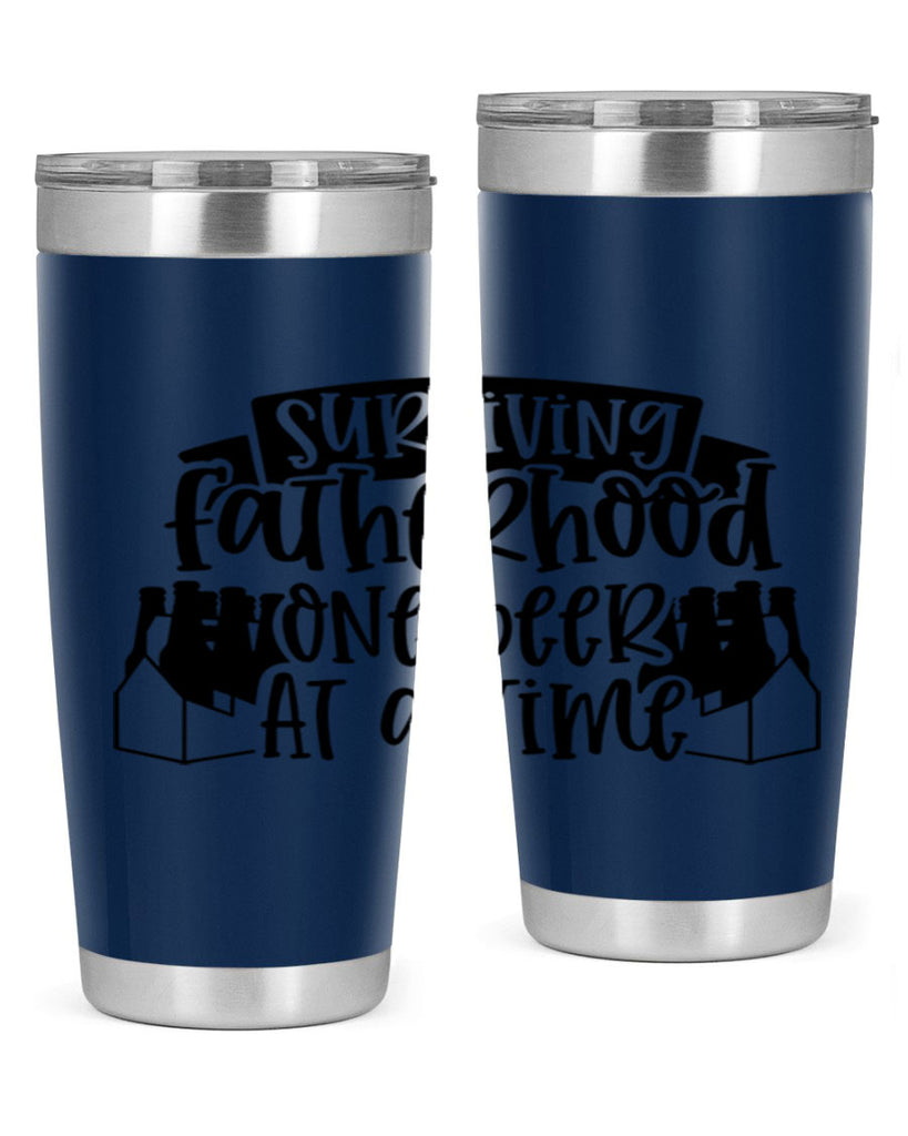 surviving fatherhood one beer at a time 19#- fathers day- Tumbler