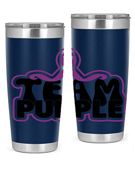 team purple 216#- alzheimers- Tumbler