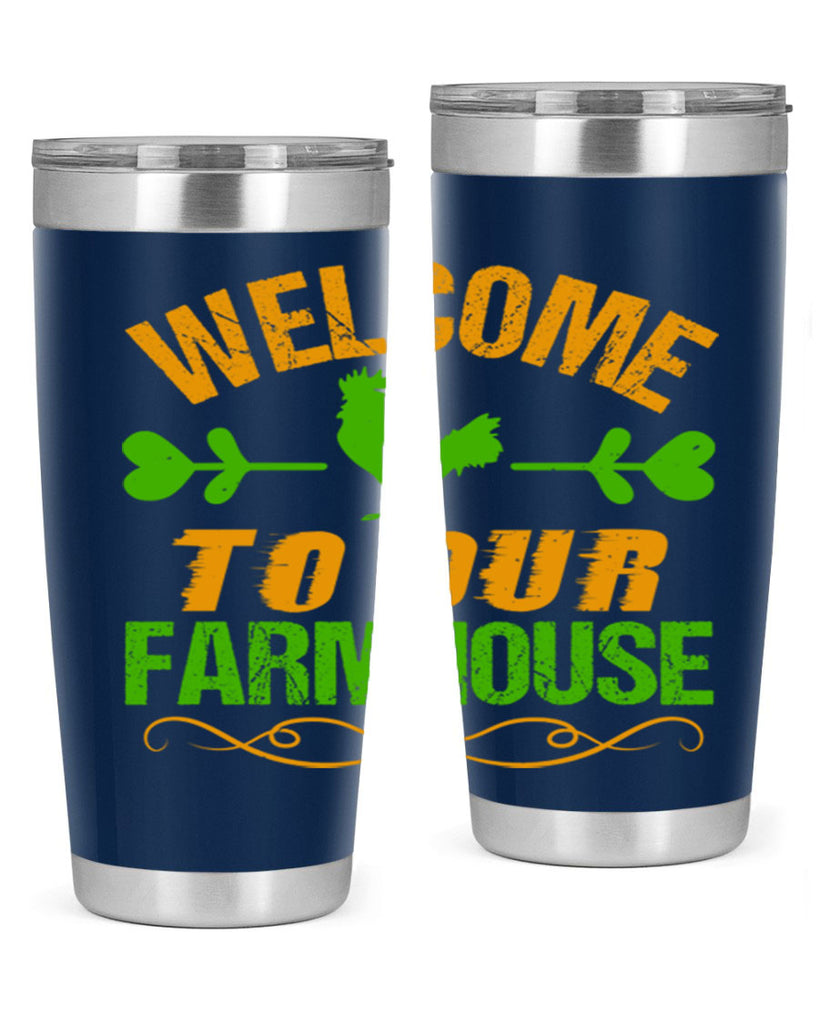 welcome to your farmhouse 28#- farming and gardening- Tumbler