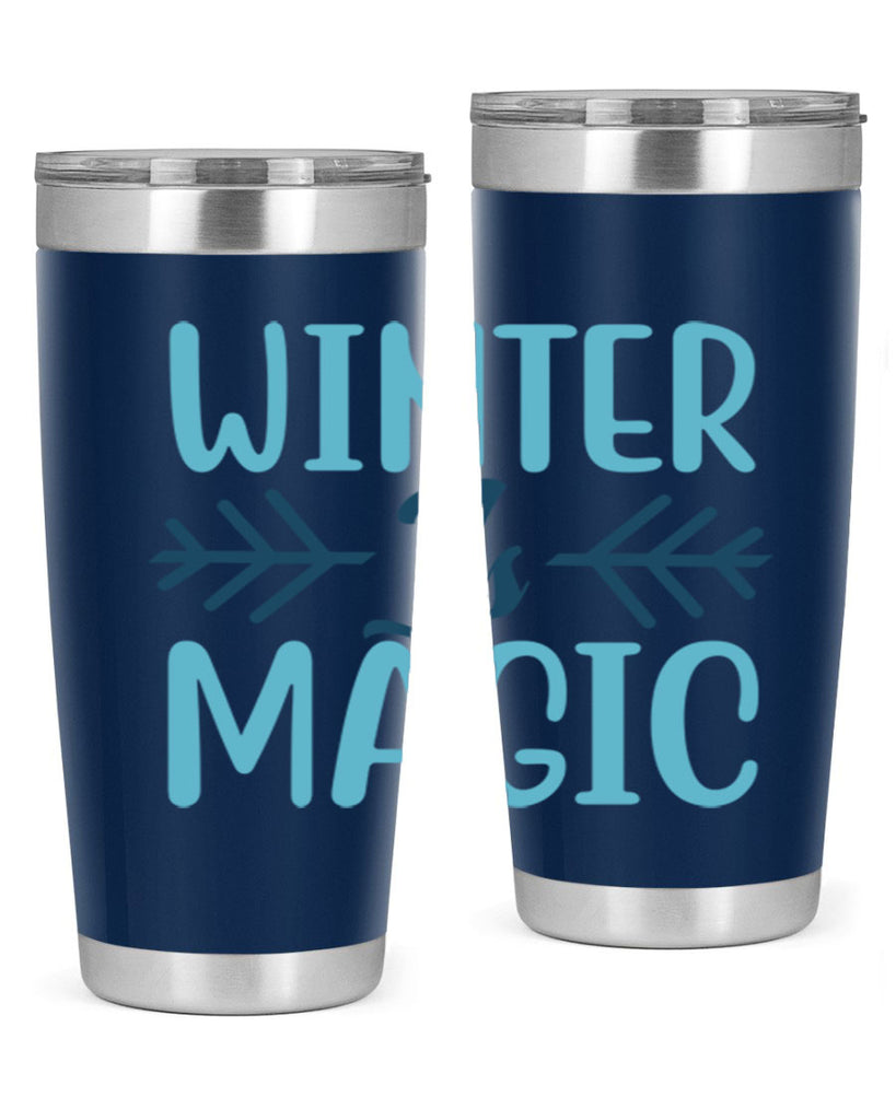 winter is magic 506#- winter- Tumbler