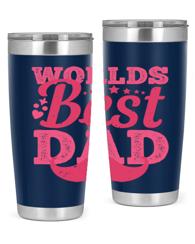 worlds best dad 142#- fathers day- Tumbler