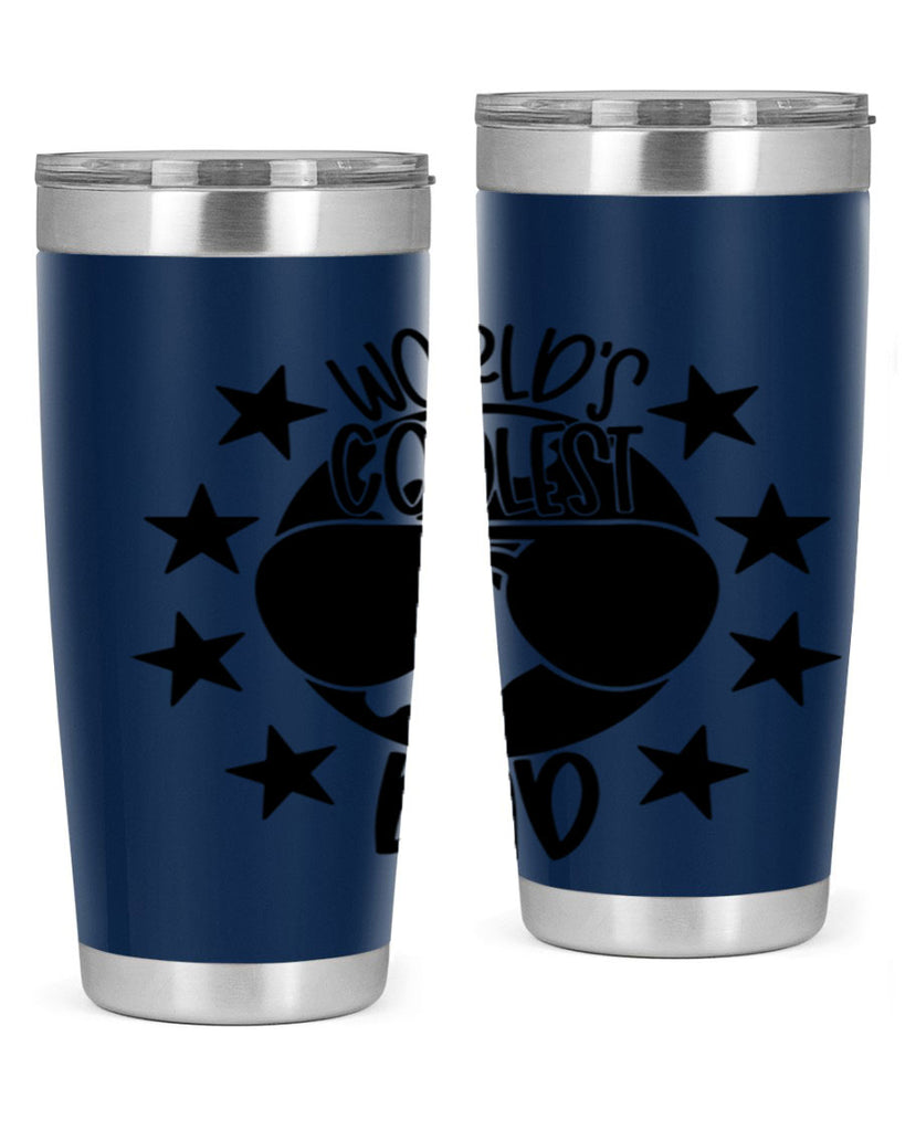 worlds coolest dad 11#- fathers day- Tumbler