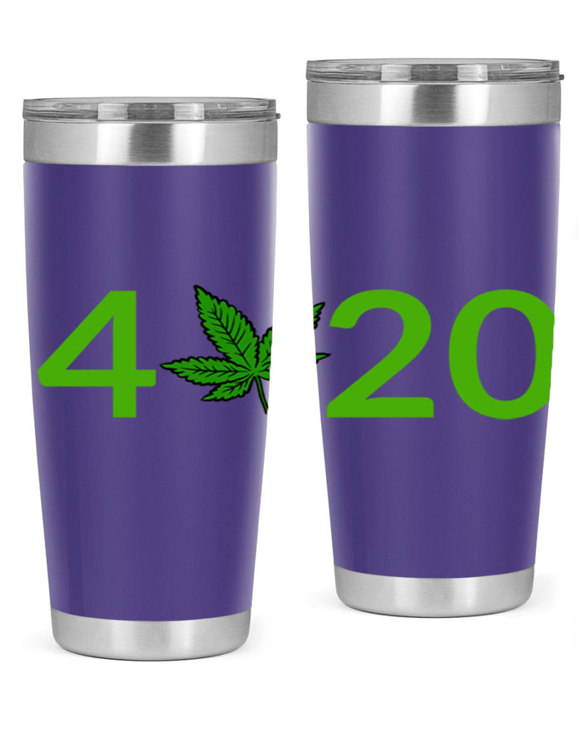 4 cannabis 20#- marijuana- Tumbler