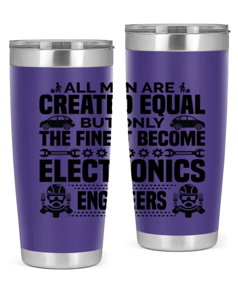 All men are created Style 21#- engineer- tumbler