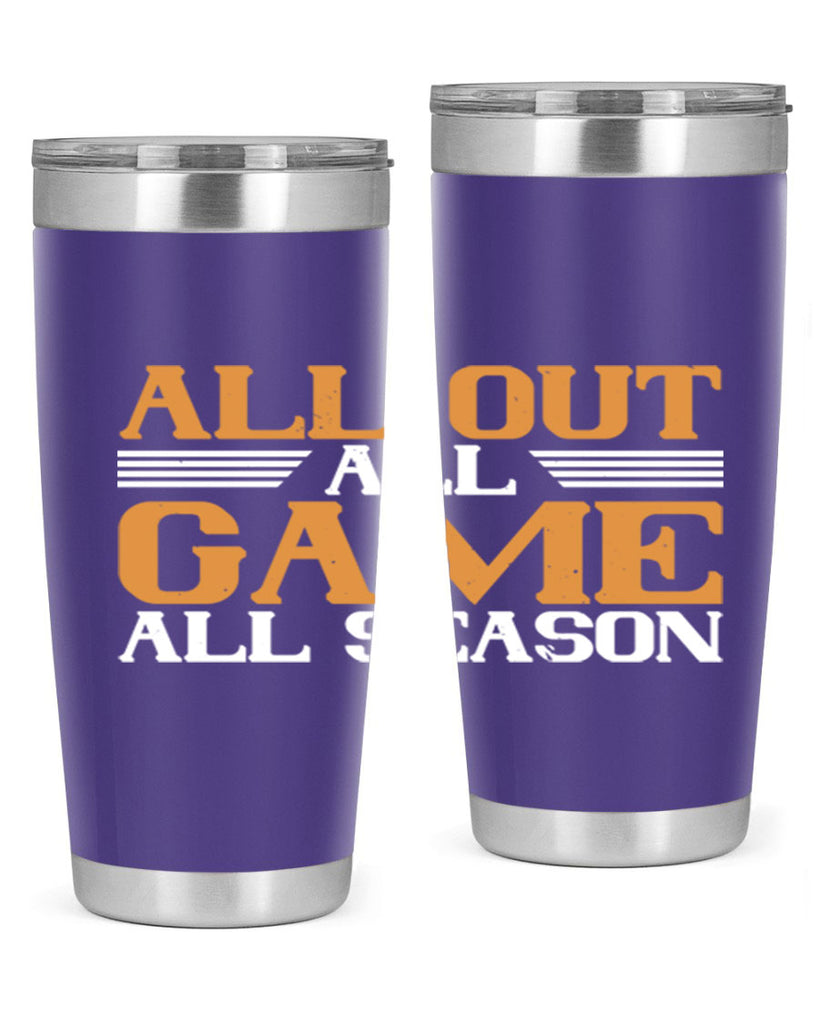 All out all game all season 2238#- badminton- Tumbler