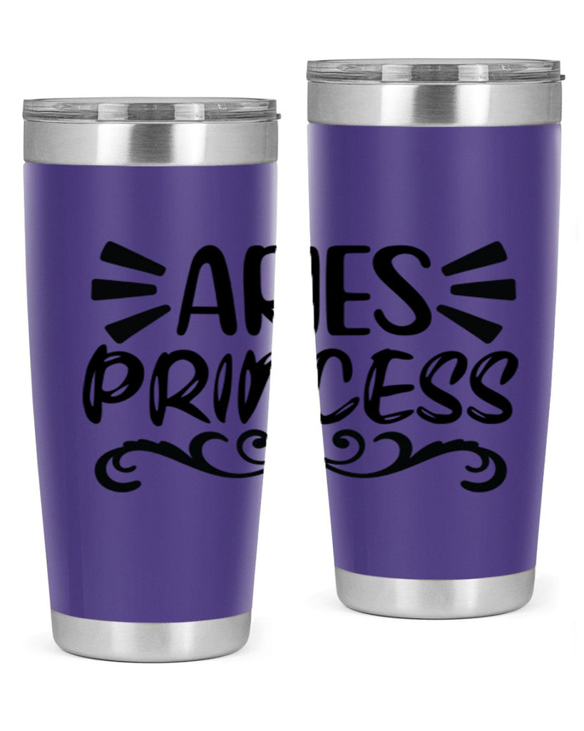 Aries princess 117#- zodiac- Tumbler