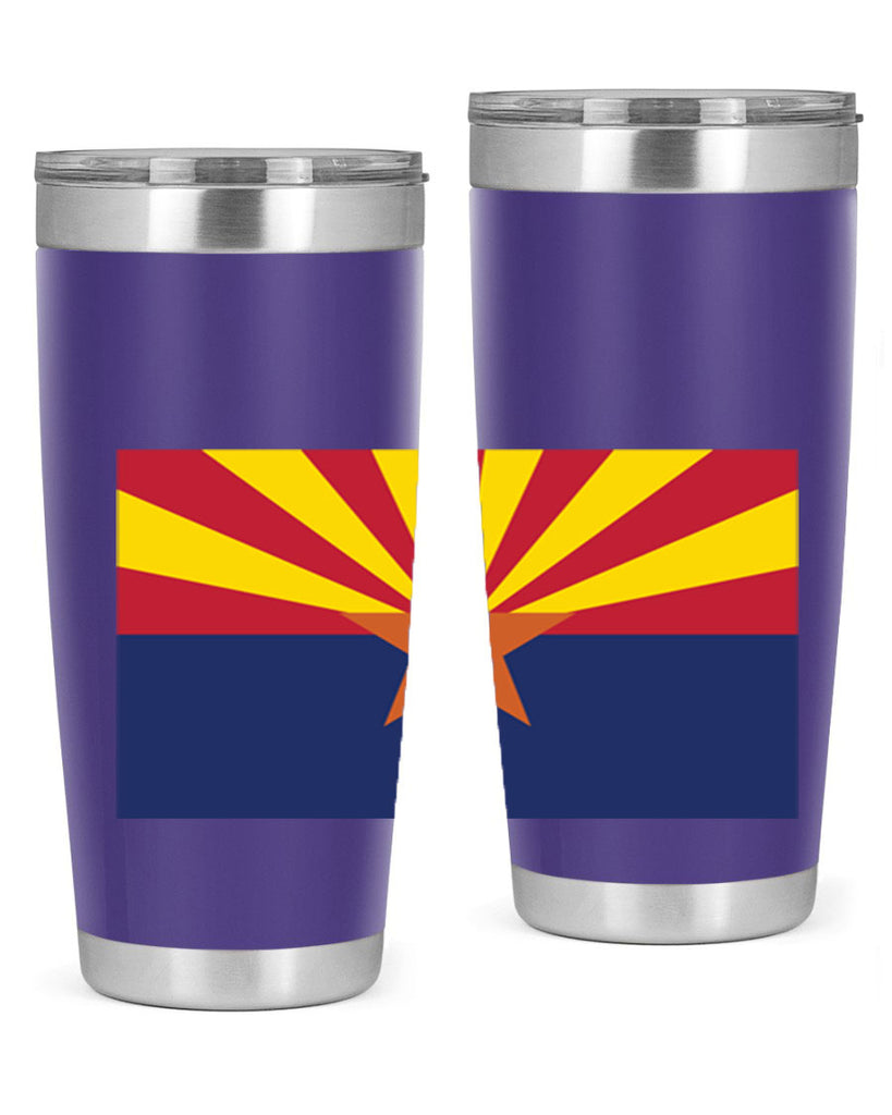 Arizona 49#- Us Flags- Tumbler