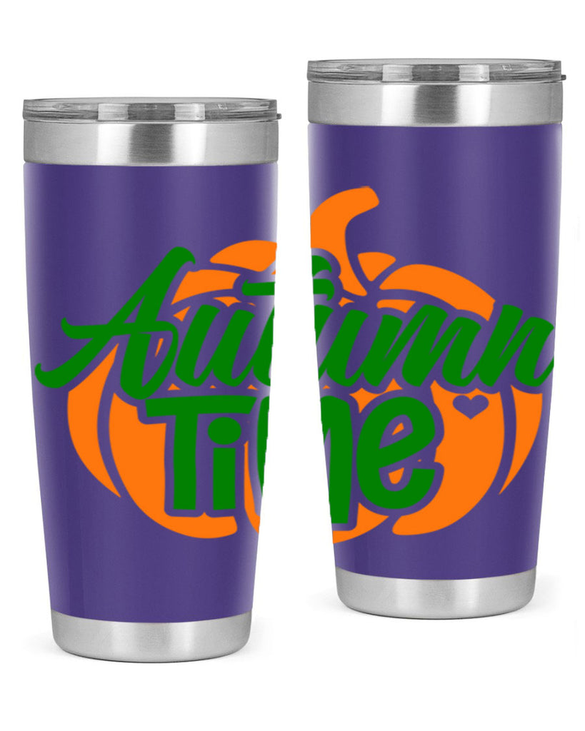 Autumn Time 34#- fall- Tumbler