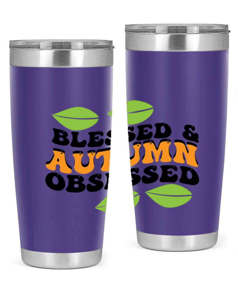 Blessed Autumn Obsessed 48#- fall- Tumbler
