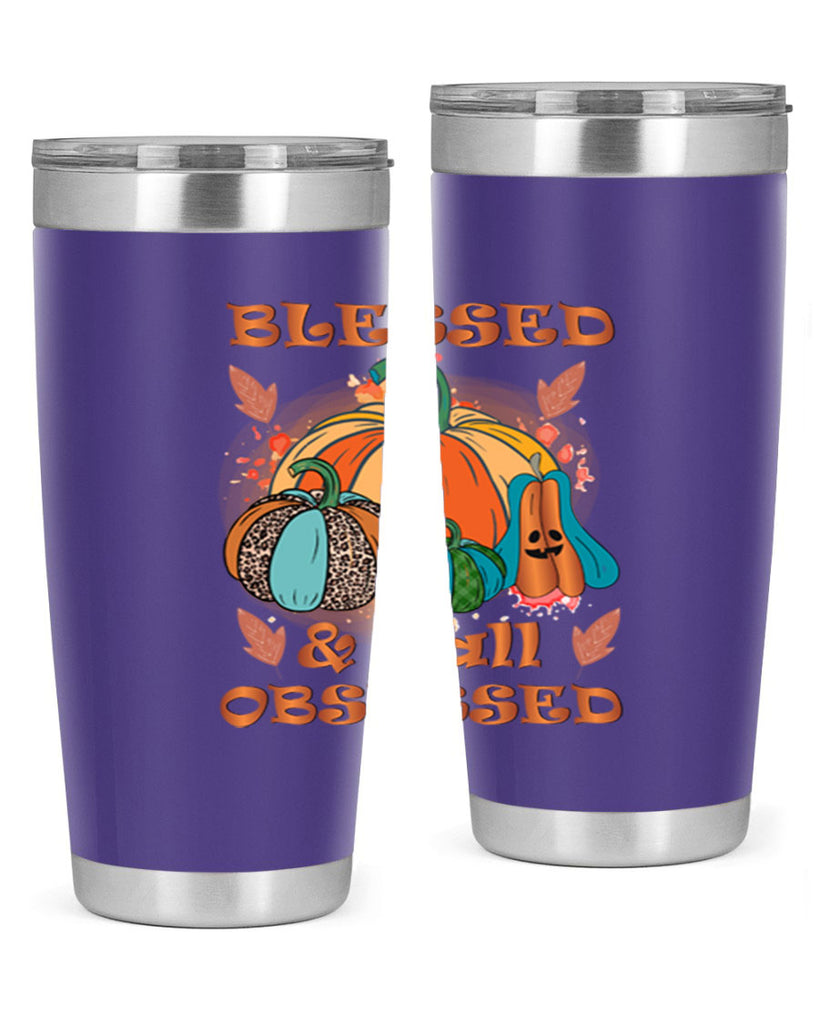 Blessed Fall Obsessed 49#- fall- Tumbler