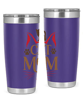 Cat Mom Style 6#- cat- Tumbler