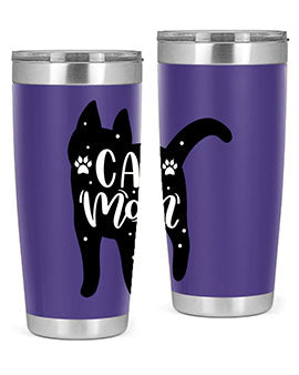 Cat Mom Style 86#- cat- Tumbler