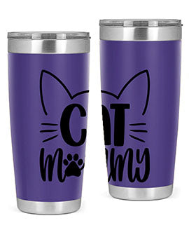Cat Mommy Style 88#- cat- Tumbler