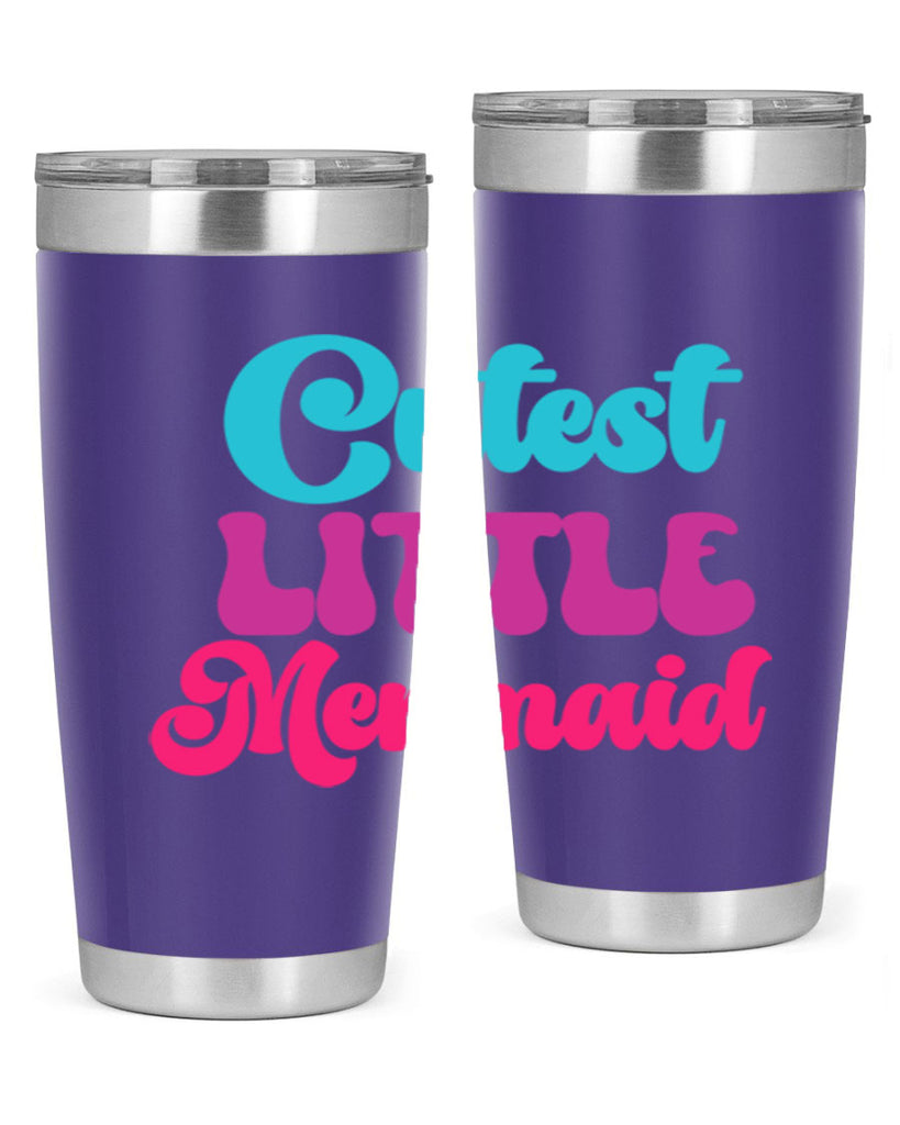 Cutest Little Mermaid 90#- mermaid- Tumbler