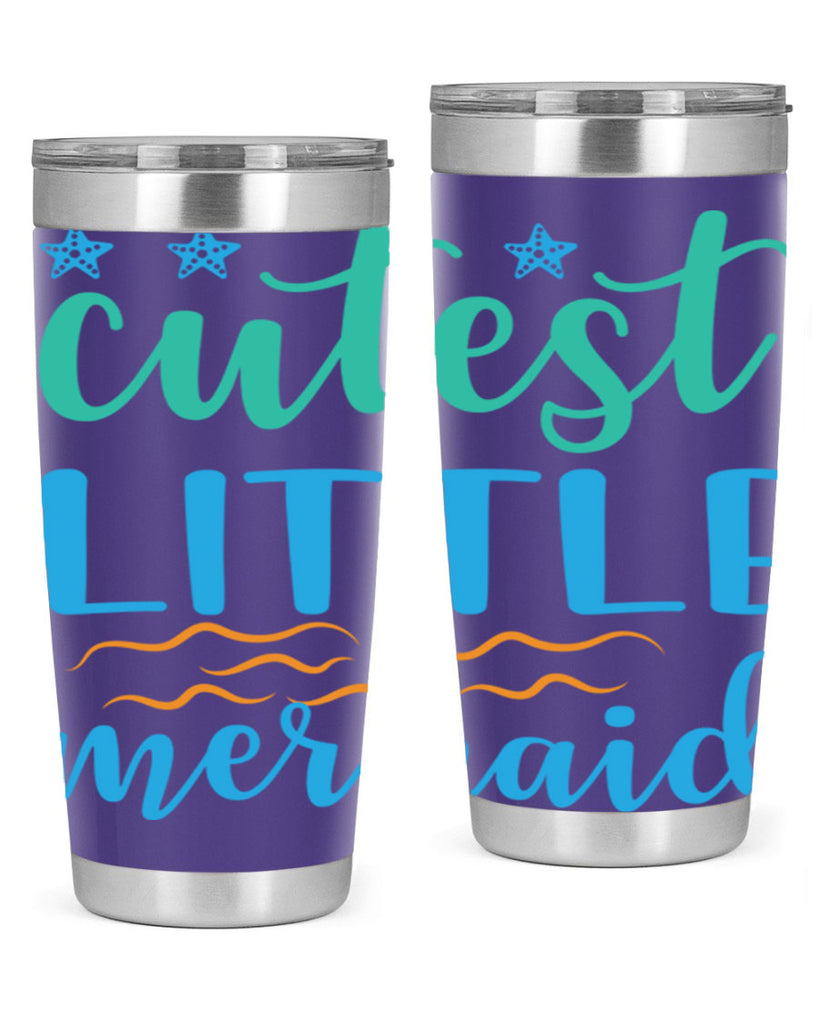 Cutest Little Mermaid Design 97#- mermaid- Tumbler