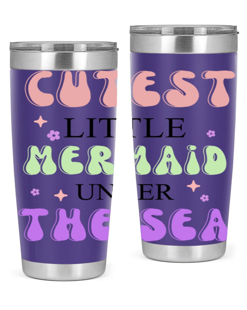 Cutest Little Mermaid Under The 99#- mermaid- Tumbler