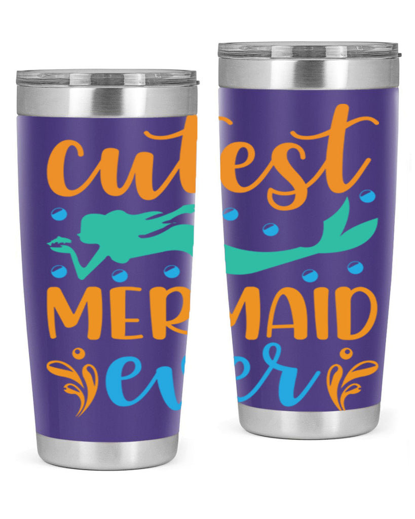 Cutest Mermaid Ever Design 102#- mermaid- Tumbler