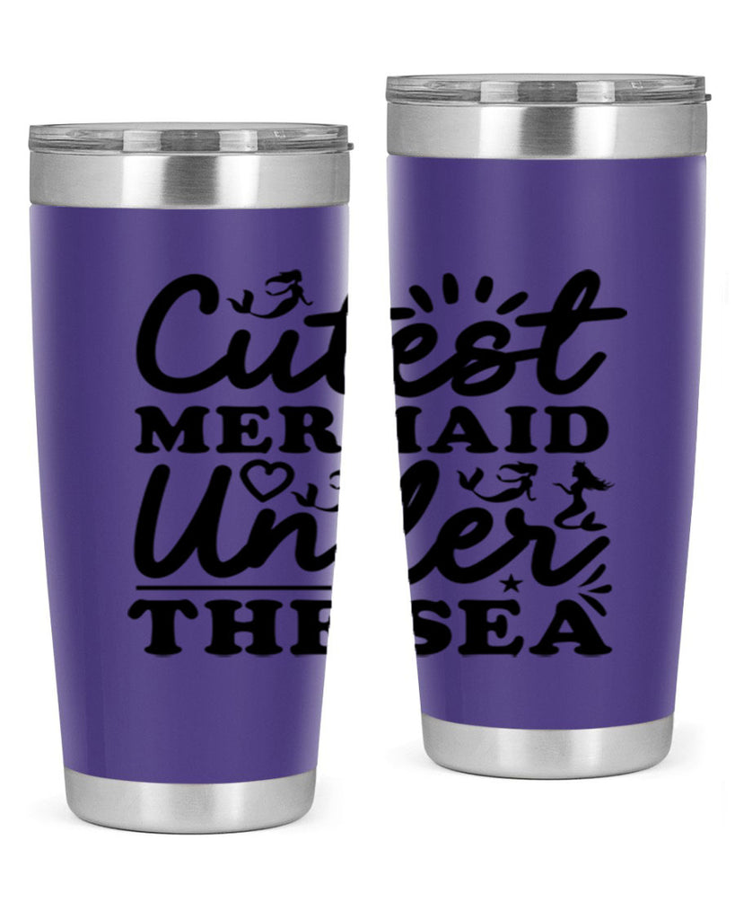 Cutest Mermaid Under the Sea 106#- mermaid- Tumbler