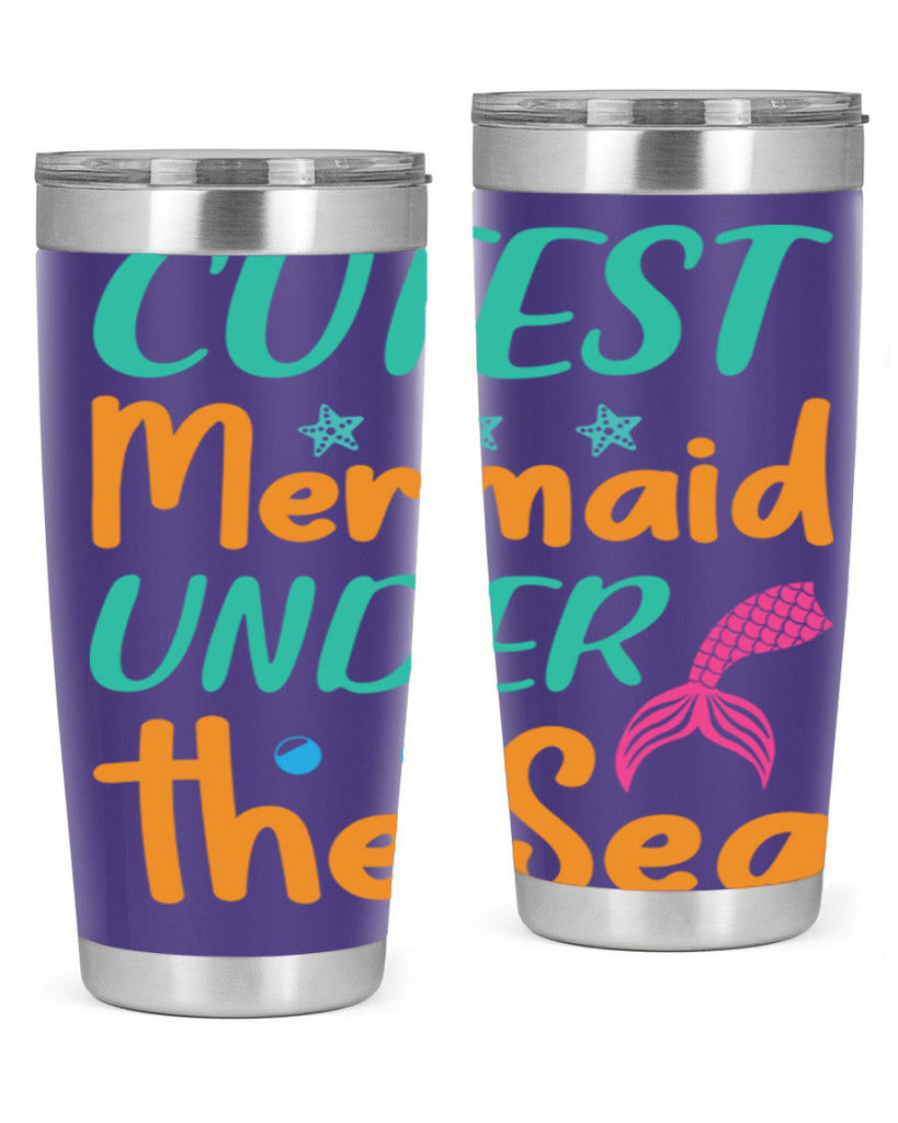 Cutest Mermaid Under the Sea 107#- mermaid- Tumbler
