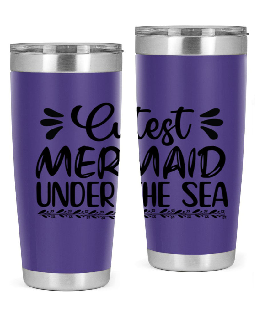 Cutest mermaid under the sea 105#- mermaid- Tumbler