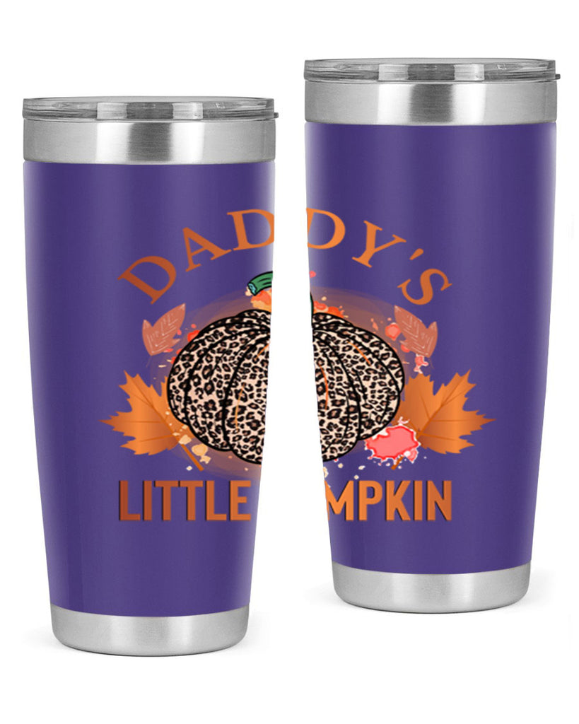 Daddys Little Pumpkin 67#- fall- Tumbler