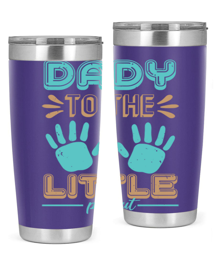 Dady to the little peanut Style 43#- baby shower- tumbler