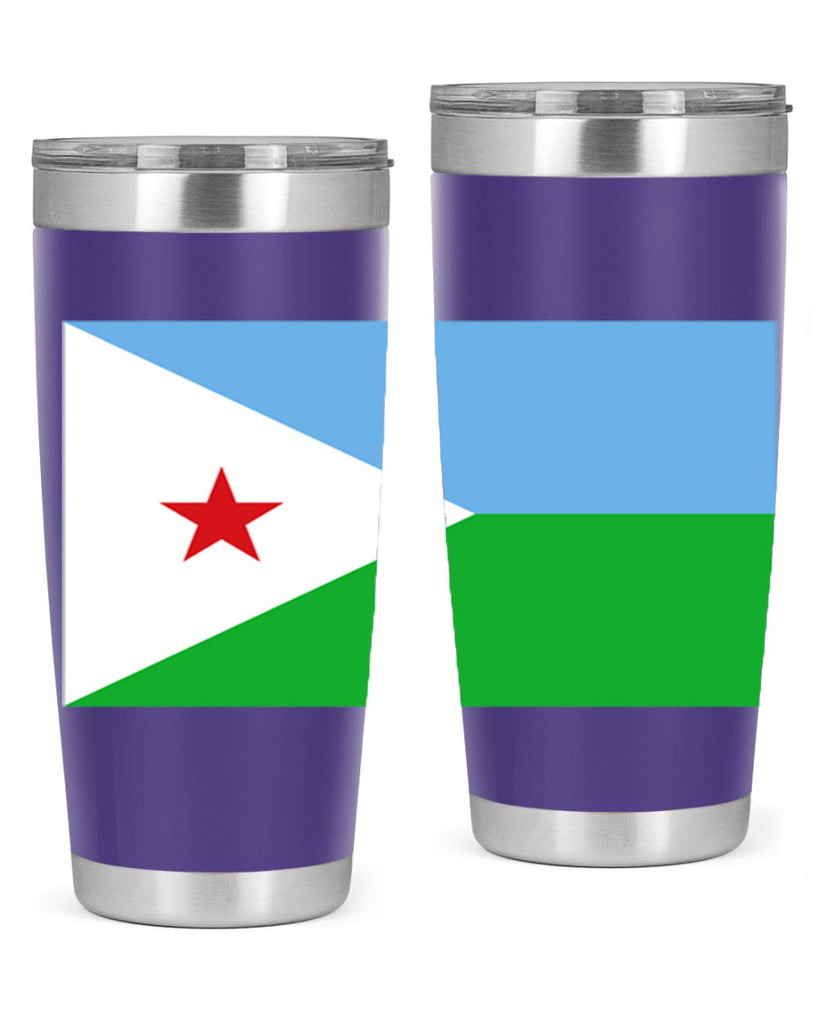 Djibouti 150#- world flags- Tumbler