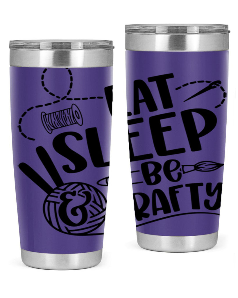 Eat Slepp Be Crafty 28#- crafting- Tumbler