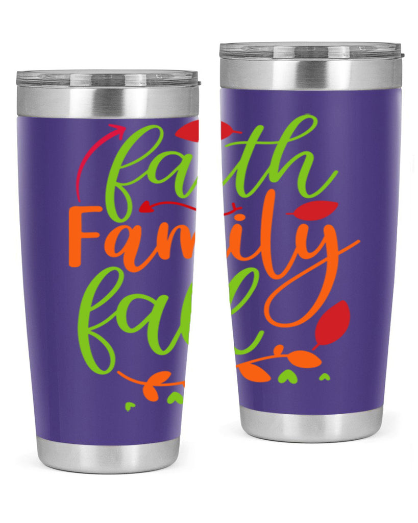Faith Family Fall 82#- fall- Tumbler