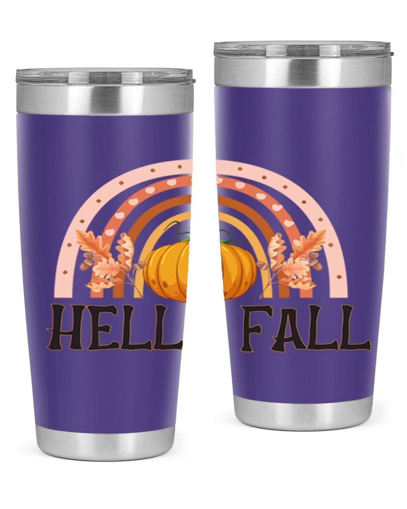 Fall Boho Rainbow 91#- fall- Tumbler