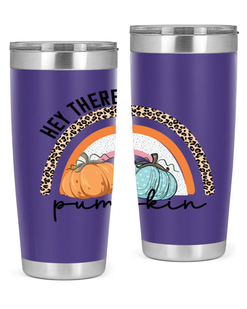 Fall Hey There Pumpkin 103#- fall- Tumbler