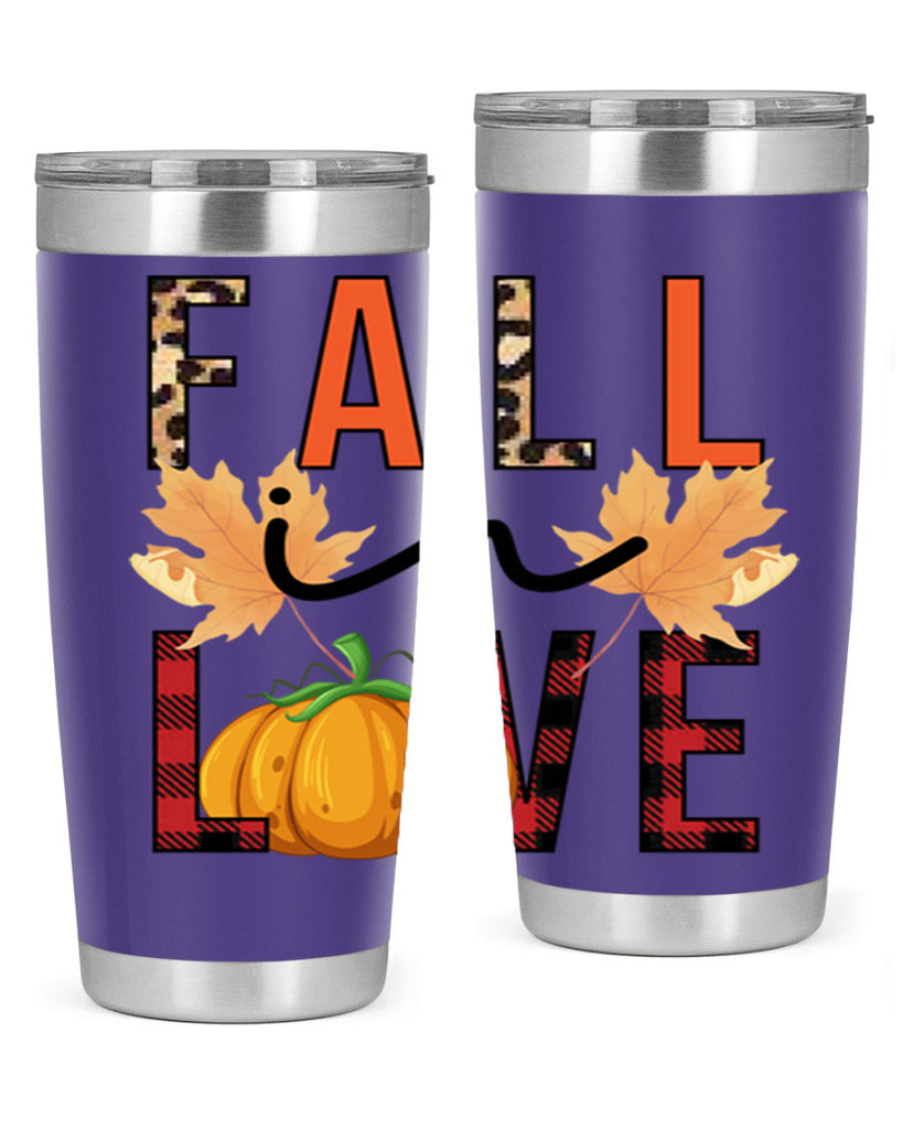 Fall in Love 104#- fall- Tumbler