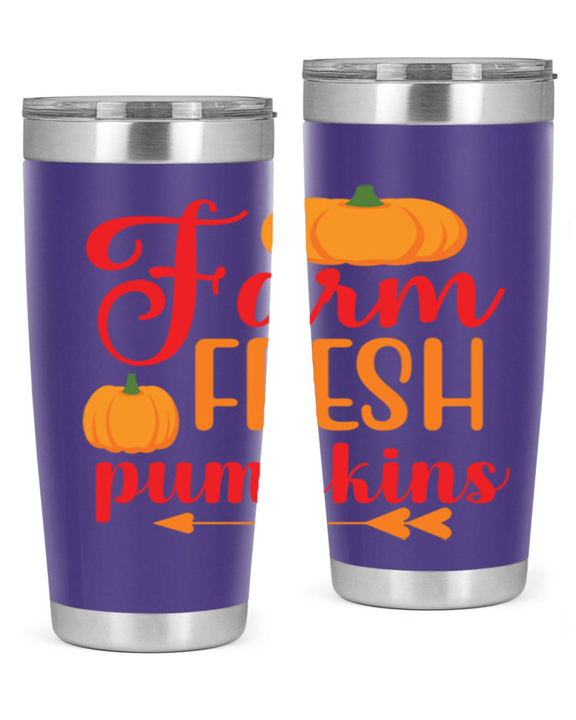 FarmFreshPumpkins 177#- fall- Tumbler