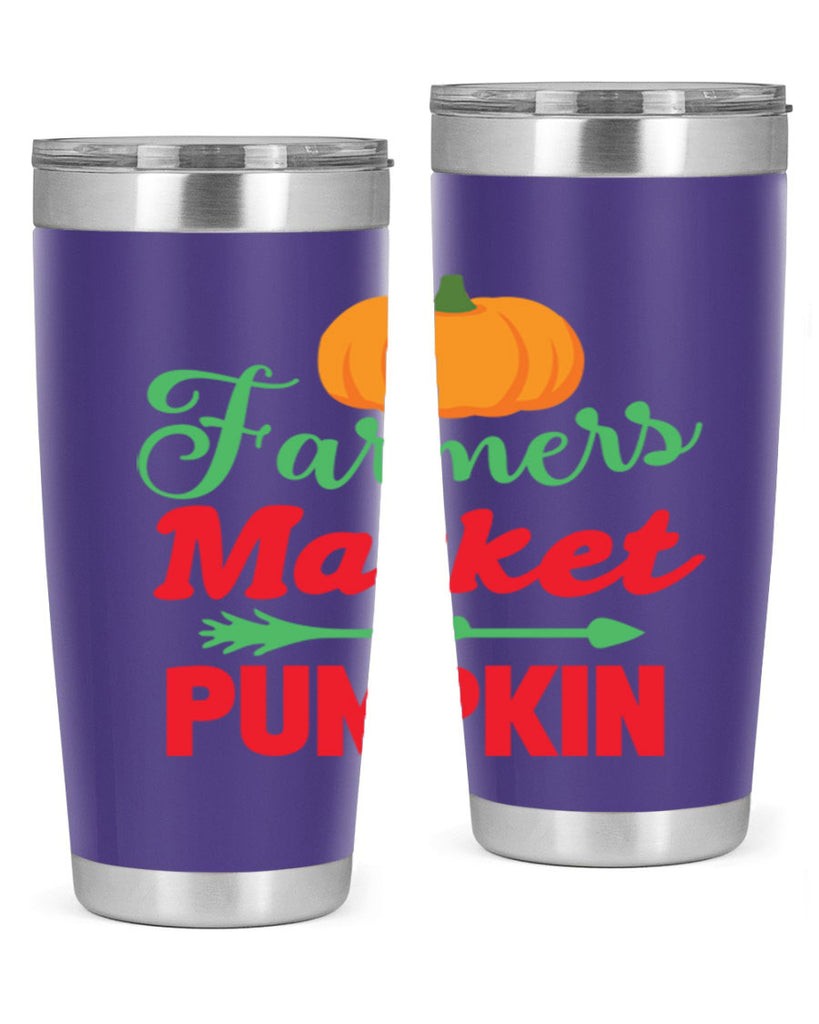 FarmersMarketPumpkin 180#- fall- Tumbler