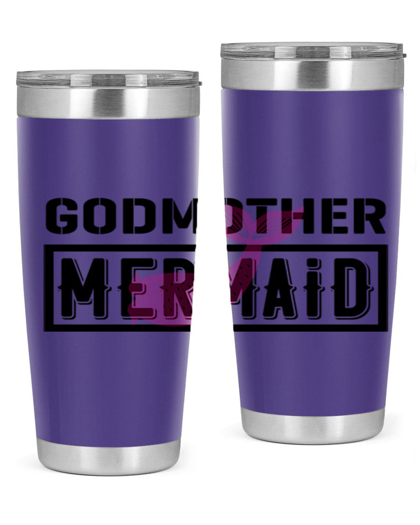 Godmother mermaid 196#- mermaid- Tumbler