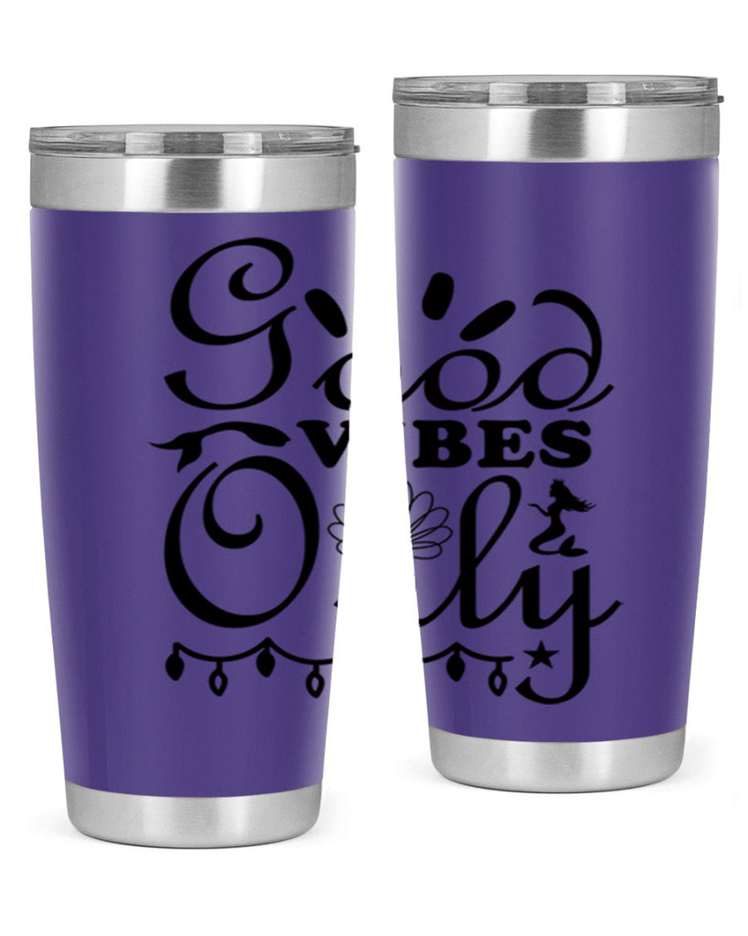 Good Vibes Only design 201#- mermaid- Tumbler