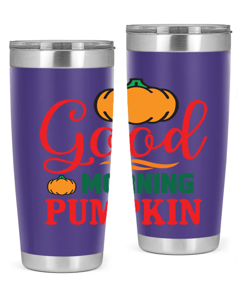 GoodMorningPumpkin 211#- fall- Tumbler