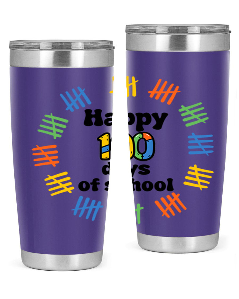 Happy 100 Days of School 51#- 100 days of school- Tumbler