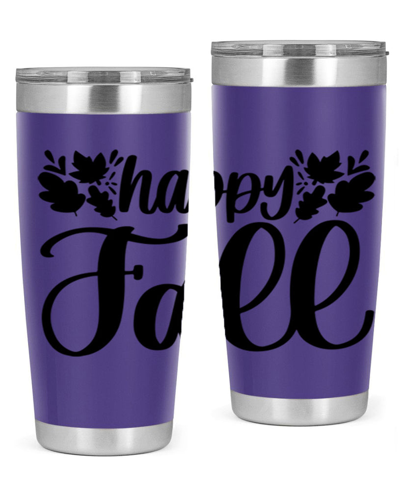 Happy Fall 489#- fall- Tumbler