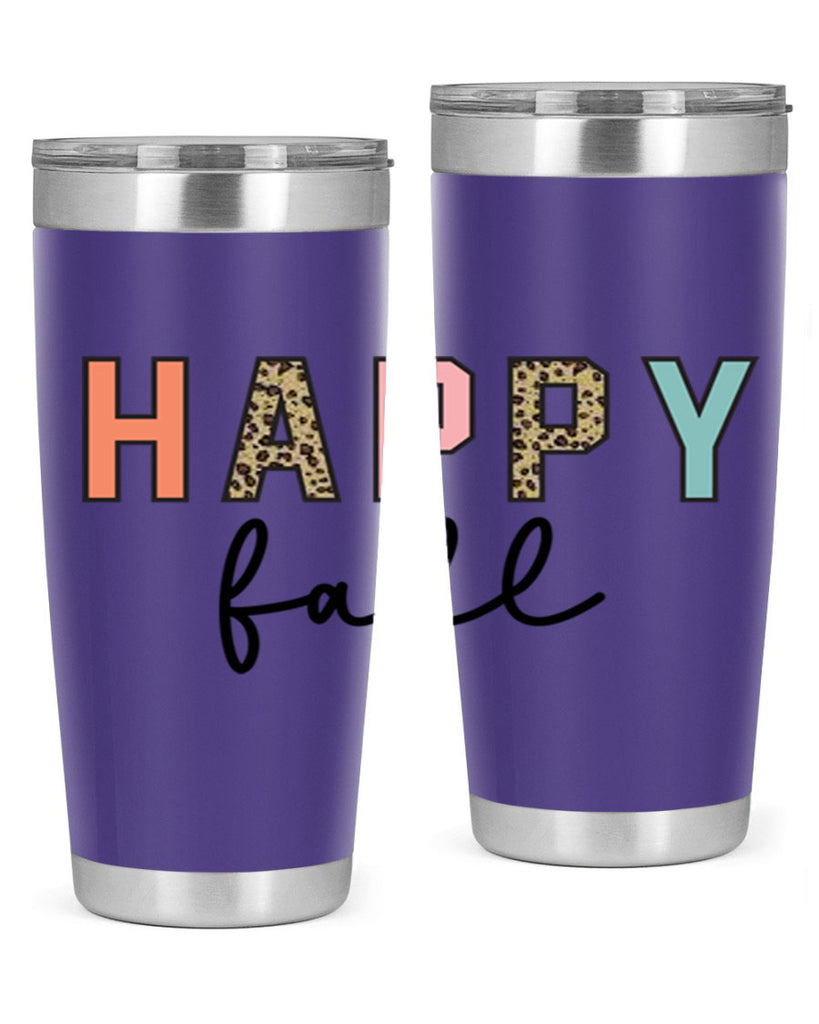 Happy fall 221#- fall- Tumbler