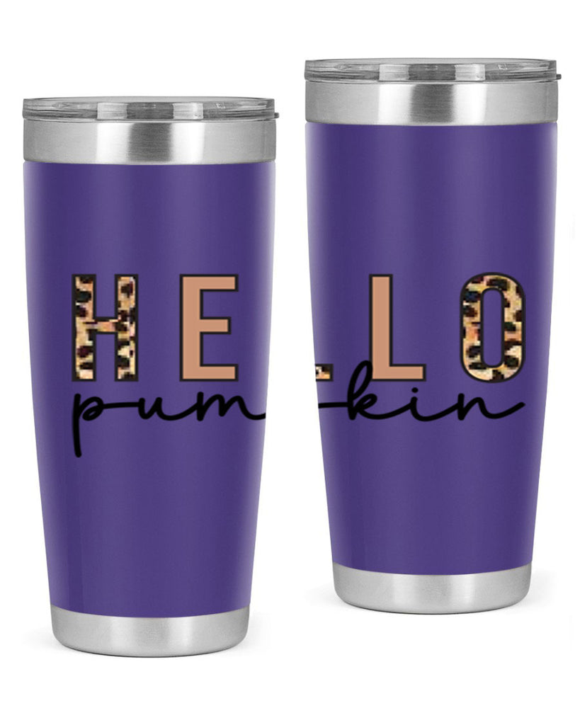 Hello Pumpkin Fall 291#- fall- Tumbler