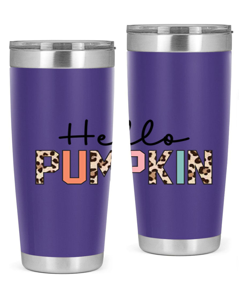 Hello pumpkin 289#- fall- Tumbler