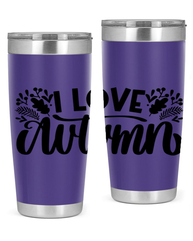 I Love Autumn 497#- fall- Tumbler