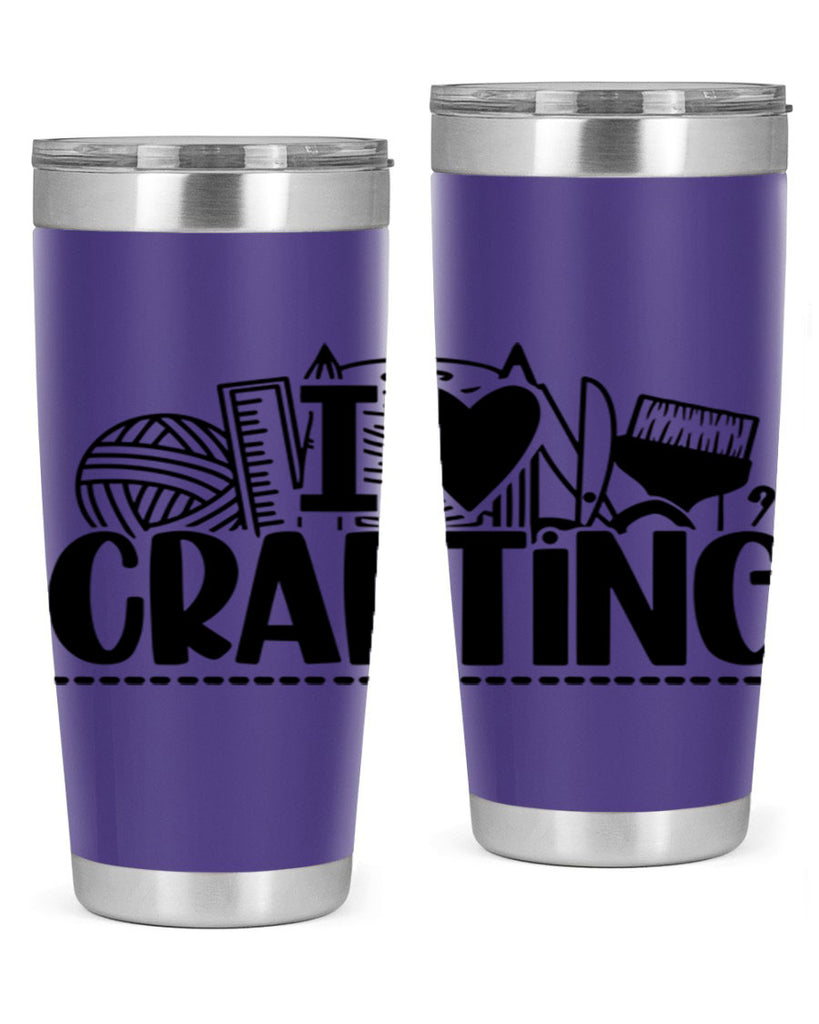 I Love Crafting 20#- crafting- Tumbler