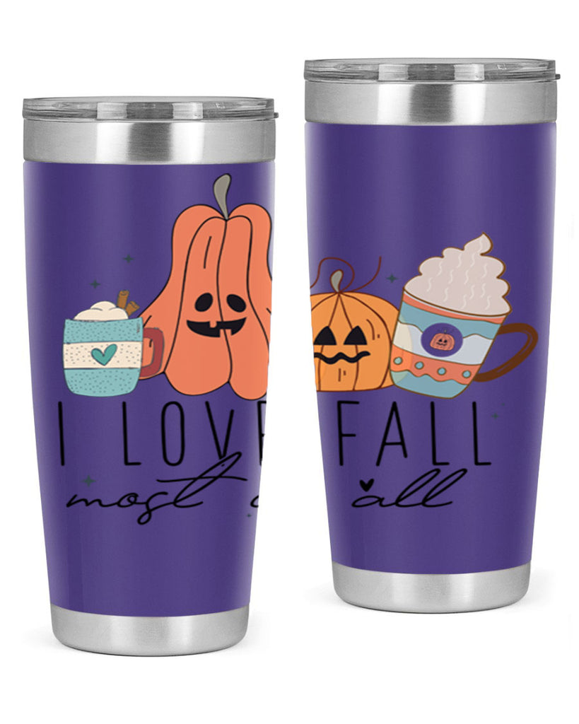 I Love Fall Most Of All 335#- fall- Tumbler
