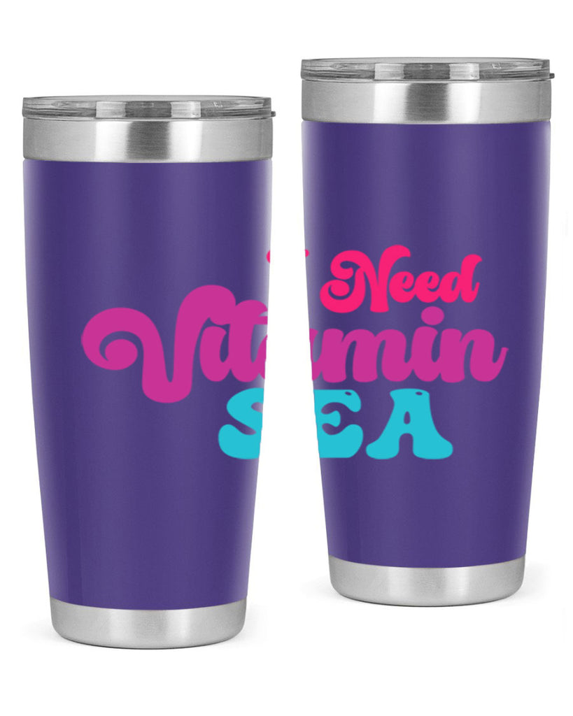 I Need Vitamin Sea 217#- mermaid- Tumbler