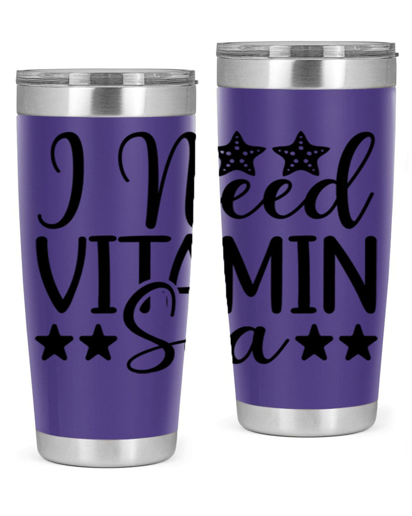 I Need Vitamin Sea 232#- mermaid- Tumbler