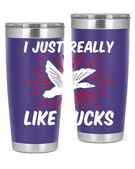 I just really like ducks Style 50#- duck- Tumbler